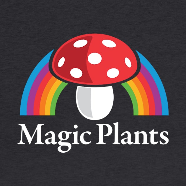 Magic Plants Tee by NaturesGnosis